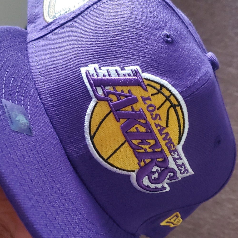 Lakers championship fitted hat